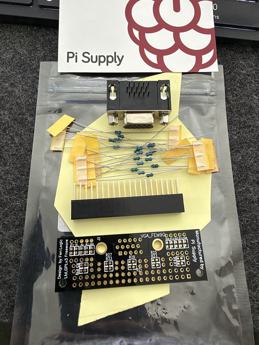 Raspberry Pi Componenti elettronici: Raspberry Pi VGA kit from Pi Supply – Nuovo (secondo la descrizione) da Zürich venduto da jankais3r 1