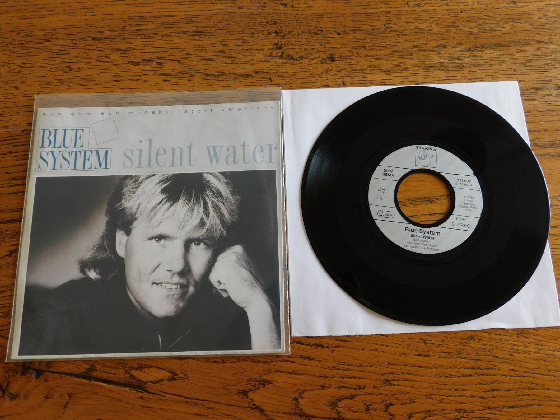 Vinyles: Blue System ‎– Silent Water – D'occasion à Emmenbrücke par lamorak