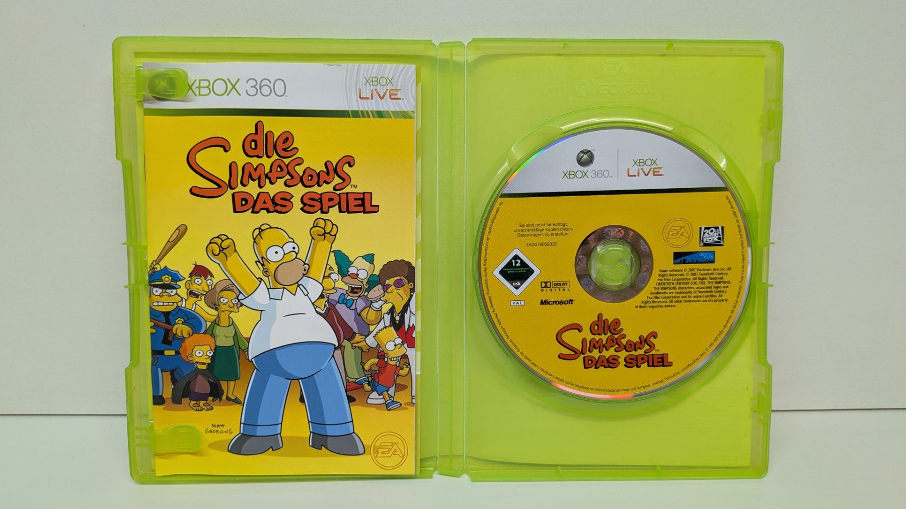 Giochi: Die Simpsons: Das Spiel - Xbox 360 – Usato da Menziken venduto da mame18 1
