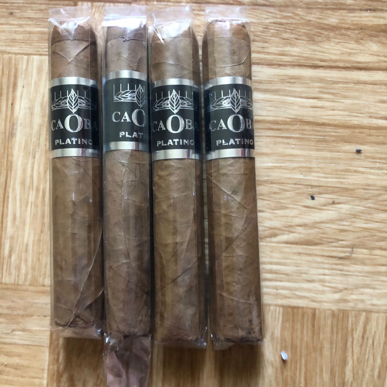 Sigari: 4 STK CAOBA PLATINO ROBUSTO  ZIGARREN DOM REP – Nuovo e nell'imballaggio originale da basel venduto da Lastcall