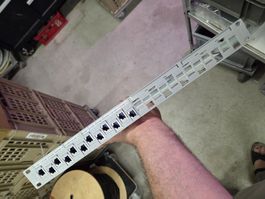 R&M 24x Patchpanel 24 19 Zoll Rack 19" 12xRJ45 stecker