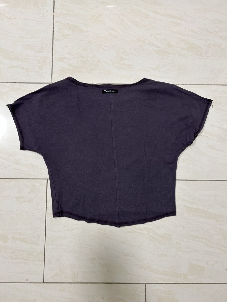 T-shirt: Bauchfreies Tshirt Violett von Temps Danse – Usato da Zürich venduto da sop_82jx 2