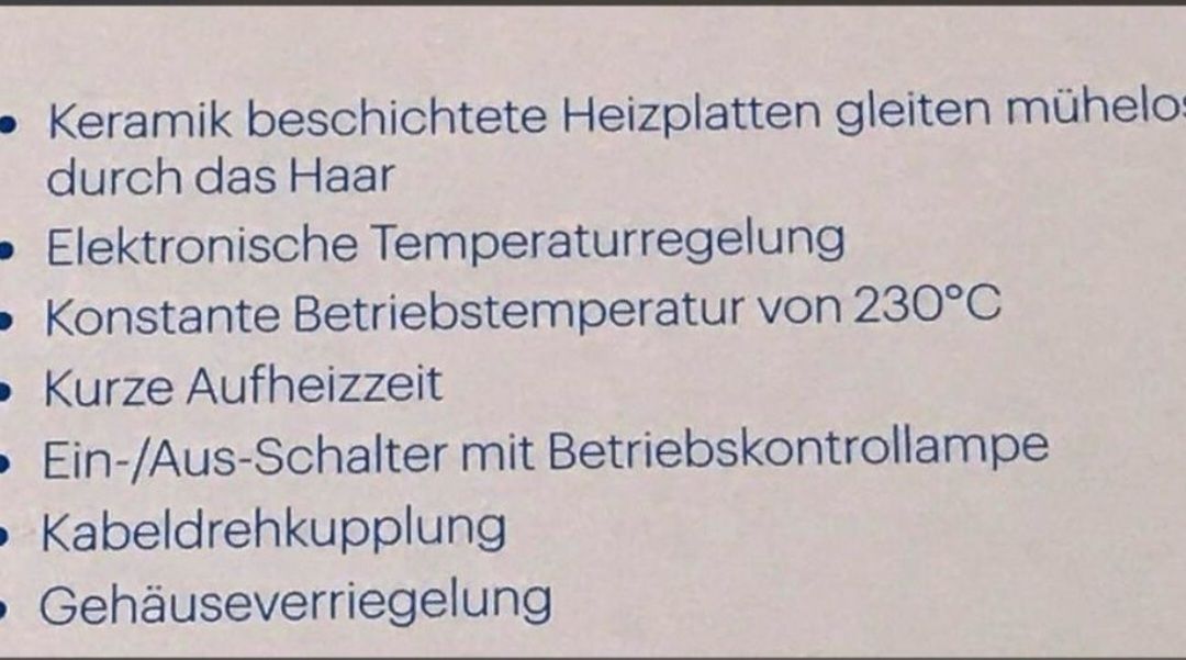 Piastre & Arricciacapelli: satrap Keramik Haarglätter – Nuovo e nell'imballaggio originale da Frauenfeld venduto da berk39 4