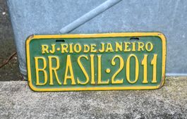 BRAZIL 2011 RIO DE JANEIRO souvenir NUMMERNSCHILD