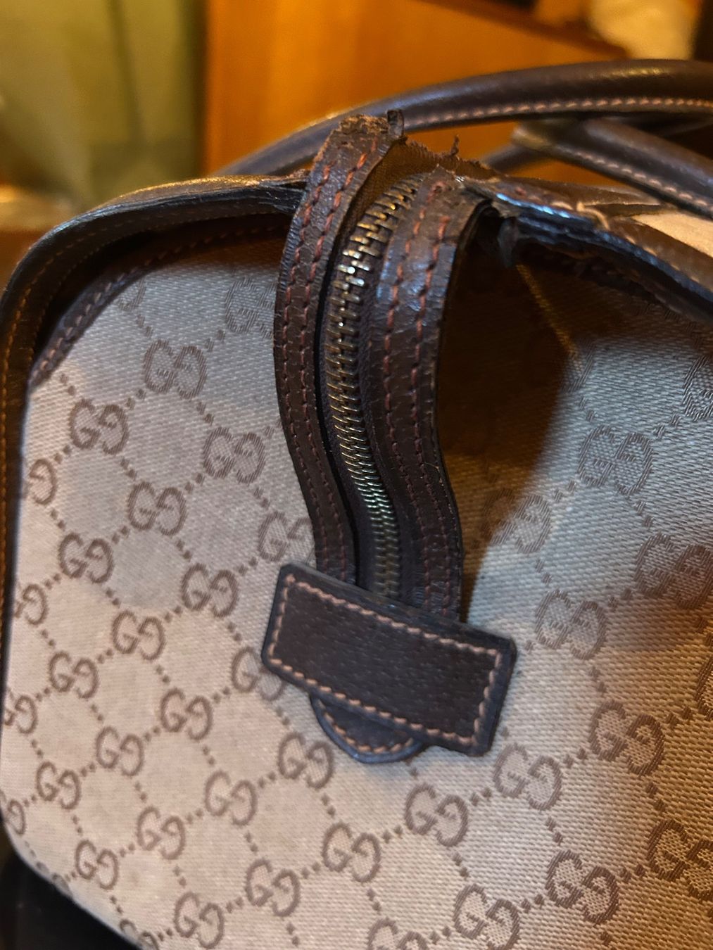 Gucci Borse: Sac vintage Gucci beauty case – Usato da Vevey venduto da Sophiebrdo 4