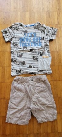 T-shirt Shorts gr 98 für einen Jungen