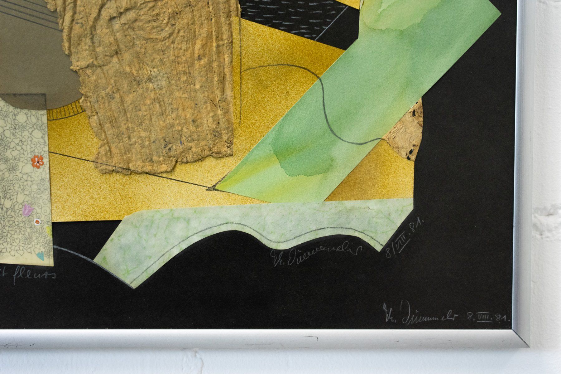 Dipinti: Collage Nr. 1 Kunst - Versand möglich – Usato da Schaffhausen venduto da Studio-Ara 2