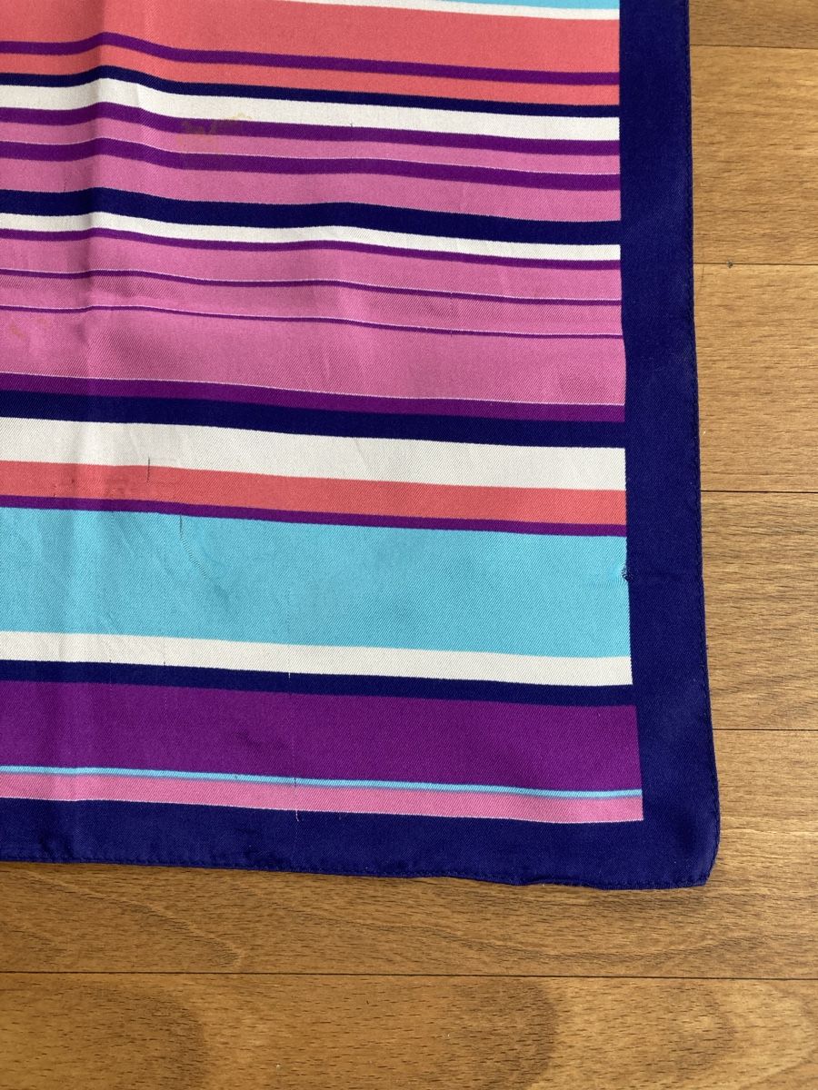 Foulard & Sciarpe: Foulard mit Streifenmuster, Vintage Stil – Usato da Winterthur venduto da silen 1