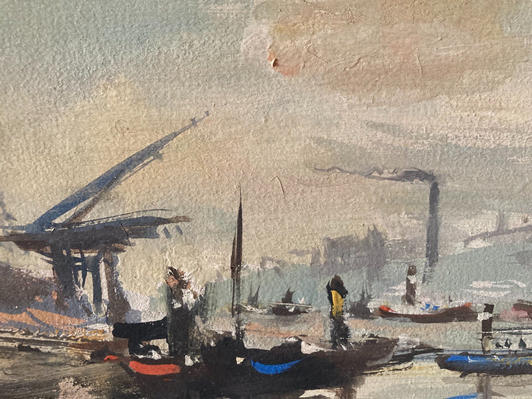 Dipinti: .Rhein Hafen Basel – Usato da Wil SG venduto da Pin05 2