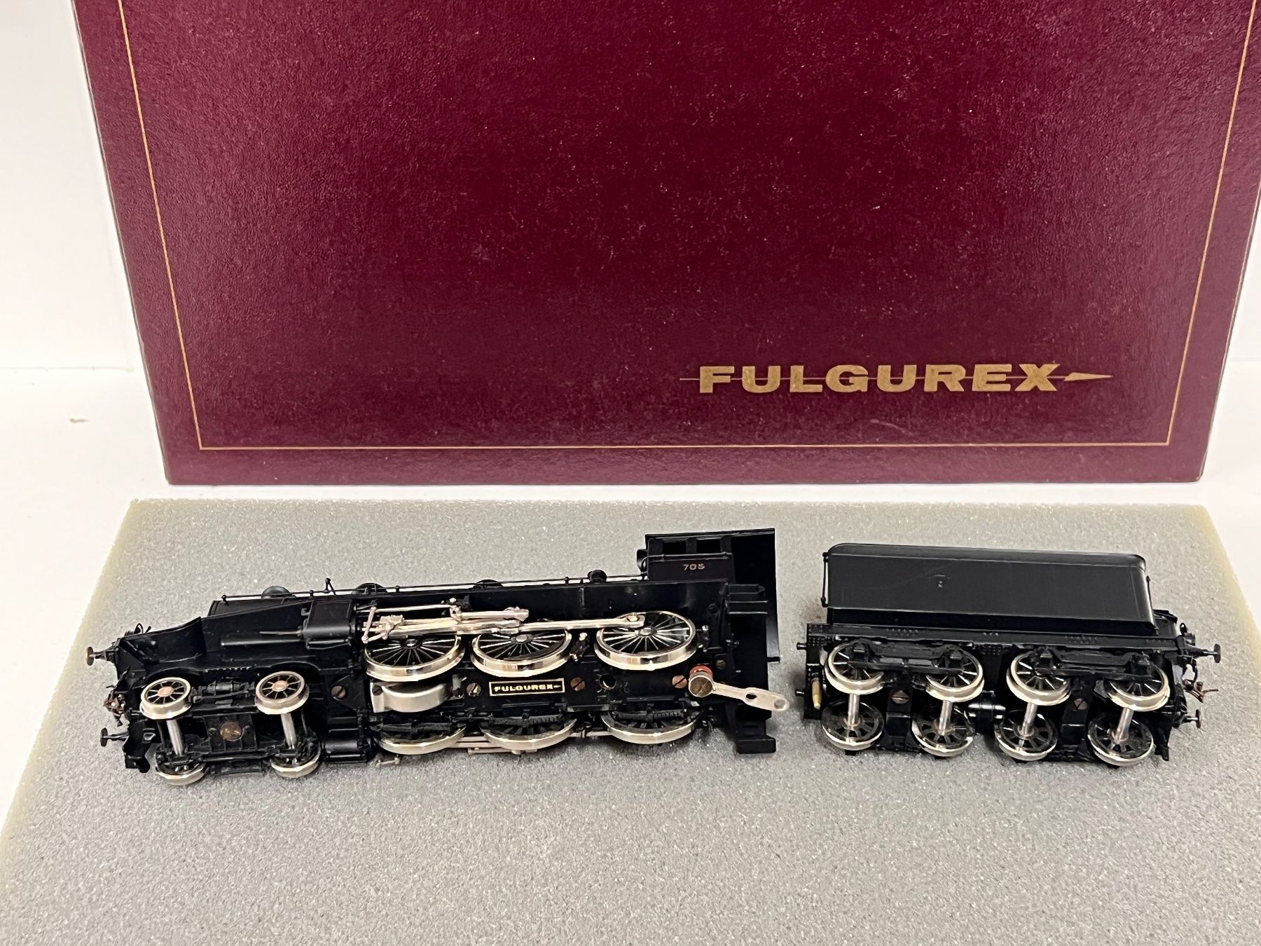 Fulgurex Modellini di ferrovie: Fulgurex H0 Dampflok A3/5 SBB CFF – Usato da Geroldswil venduto da TopTrain54 5