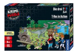 Krimi Puzzle Die DREI ??? Kids T-Rex in Action