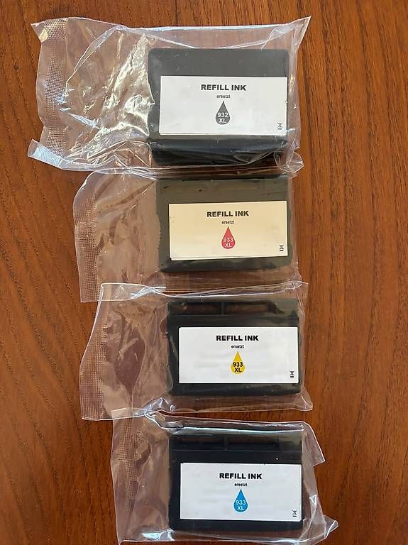 Druckerpatronen & Toner: Encre HP 933 et 933 – Neu und originalverpackt aus Bercher von chateau15