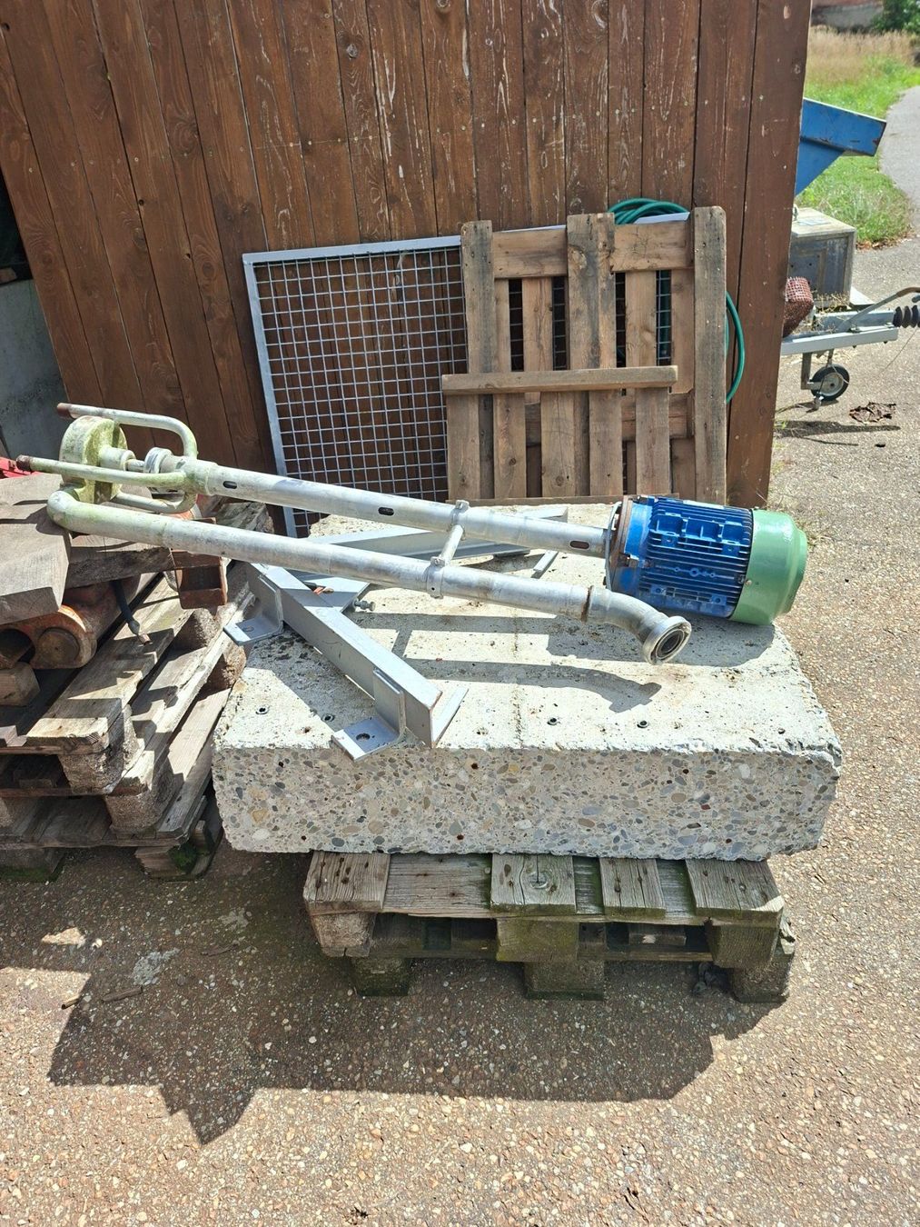 Pompes et pièces: Futterpumpe  Bewässerung – D'occasion à Geiss par John-Deere4955 1
