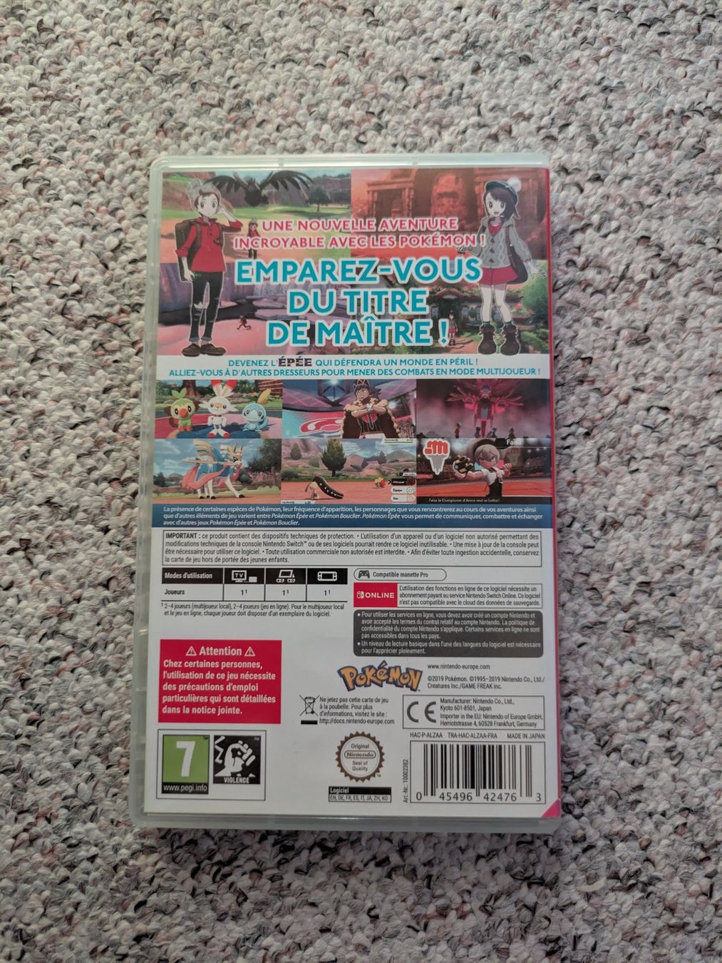 Pokémon Spiele: Pokémon épée - Nintendo Switch – Gebraucht aus Saillon von Minilu08 1