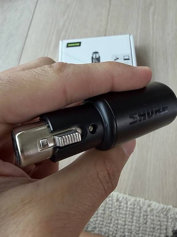 Attrezzatura per studi di registrazione: Shure MVX2U Digital Audio Interface XLR to USB C – Nuovo (secondo la descrizione) da Basel venduto da mangome 2