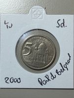 Yougoslavie - 5 dinars - 2002 - Parlement à Belgrade 