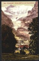 Grindelwald, Kirche und Viescherhörner