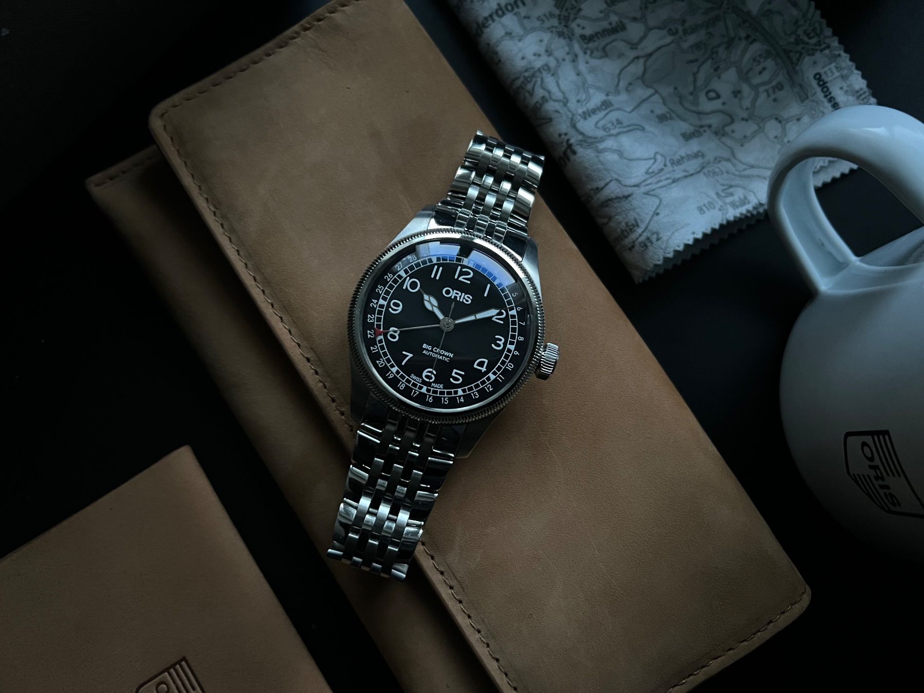 Oris Orologi: Oris Big Crown Waldenburgerbahn Limited Edition | Full Set + – Usato da Suhr venduto da watcherswiss 6
