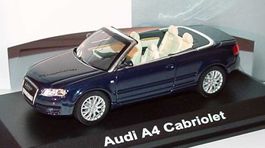 Audi A4 Cabrio (B6) Facelift 2005 moroblaumet. Norev 1:43