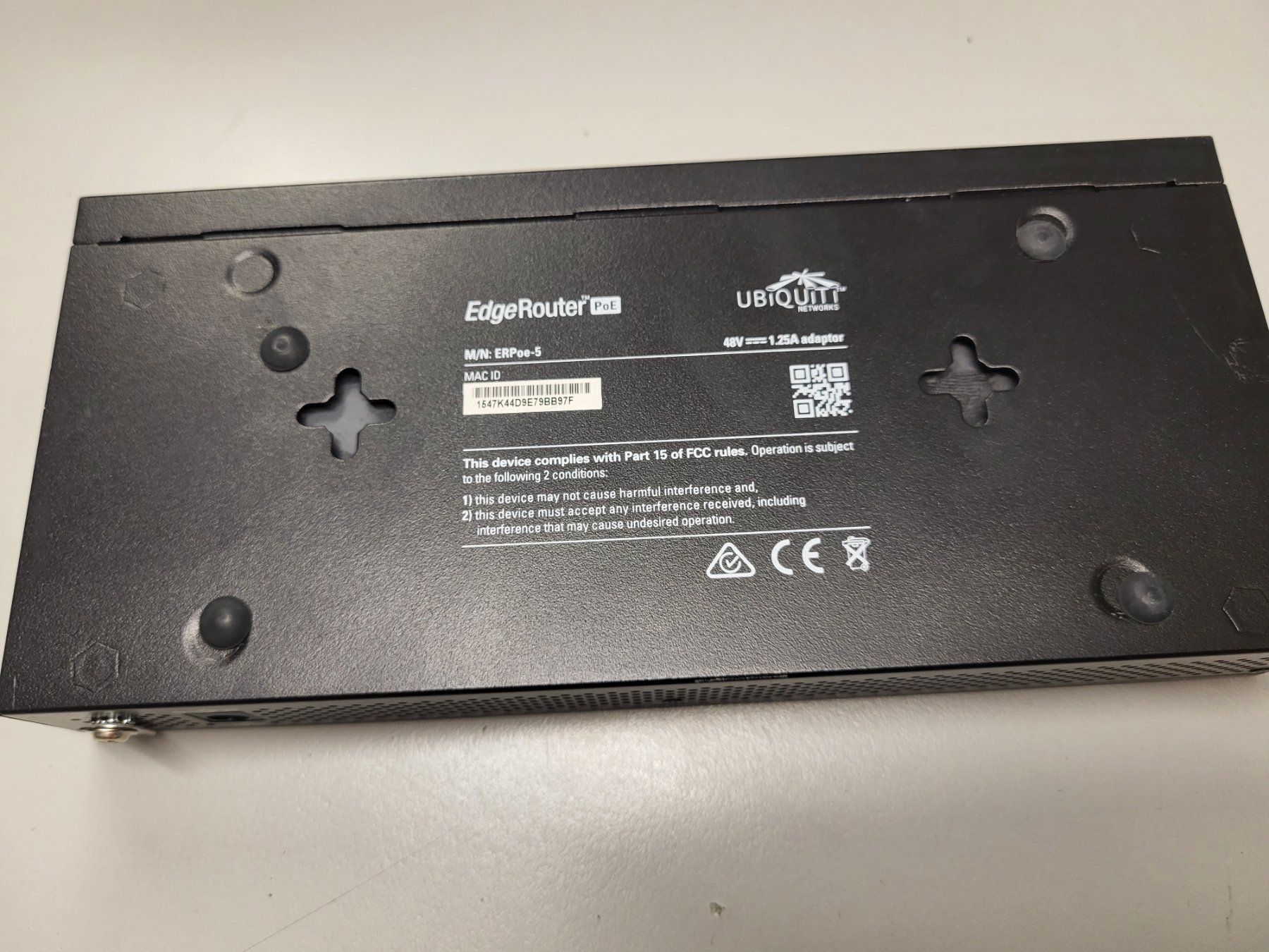 Ubiquiti Modems & Router: Routeur Ubiquiti EdgeRouter PoE-5 occasion – Gebraucht aus Sion von Bang-OlufsenSion 1