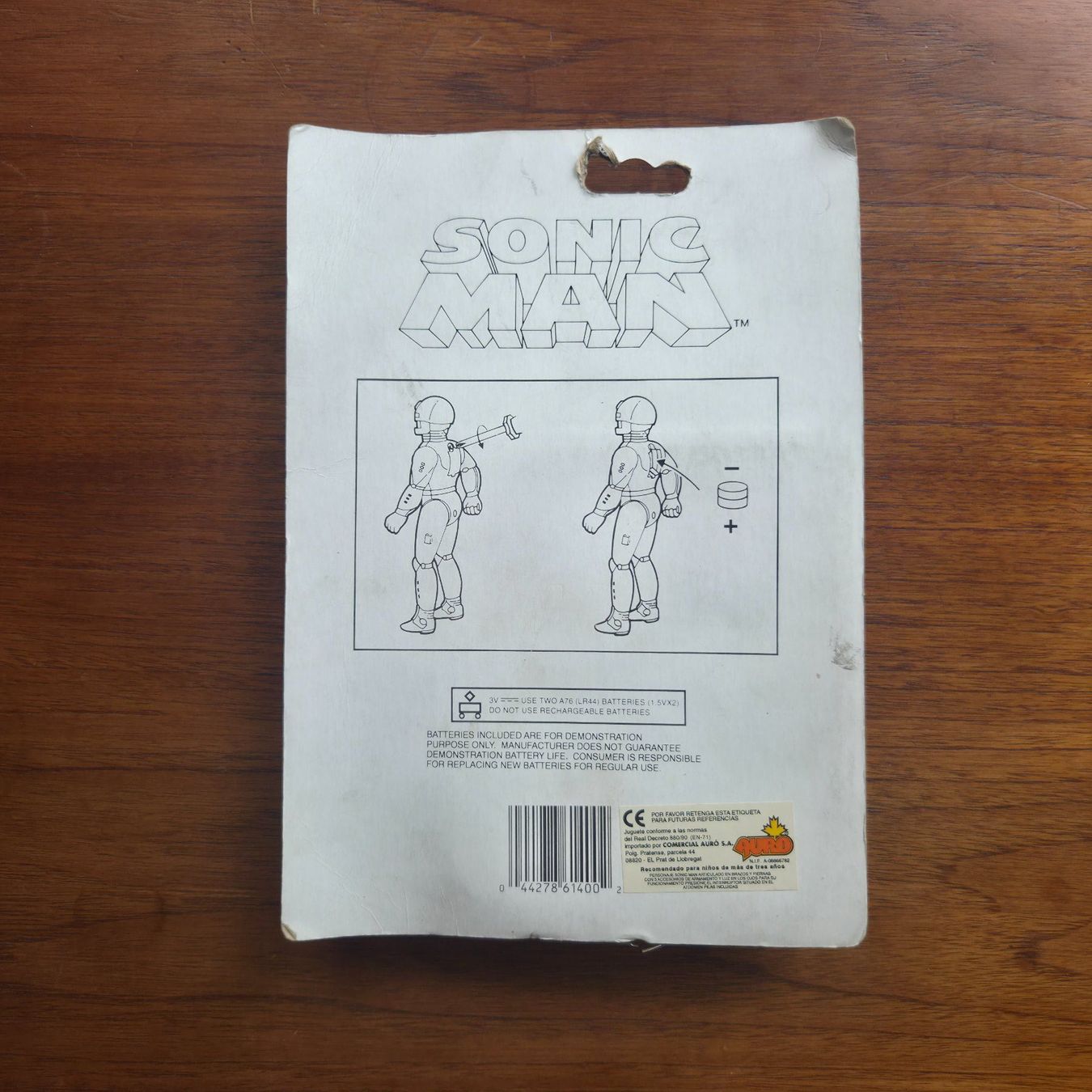 Statuette: Sonic Man Actionfigur Soma International Ltd 90s – Usato da Zürich venduto da Wickeddude 3