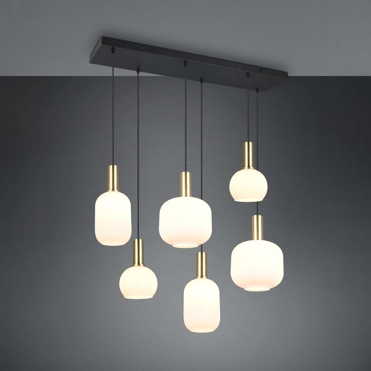 Lampadari & plafoniere: Pendelleuchte, Glas, 92 cm x 35 cm – Nuovo (secondo la descrizione) da Kreuzlingen venduto da Smart-Light