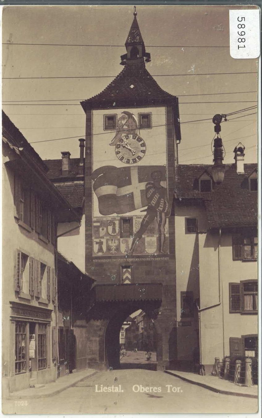 Cartes postales: Liestal - Oberes Tor – D'occasion à Ettingen par Kartenplanet