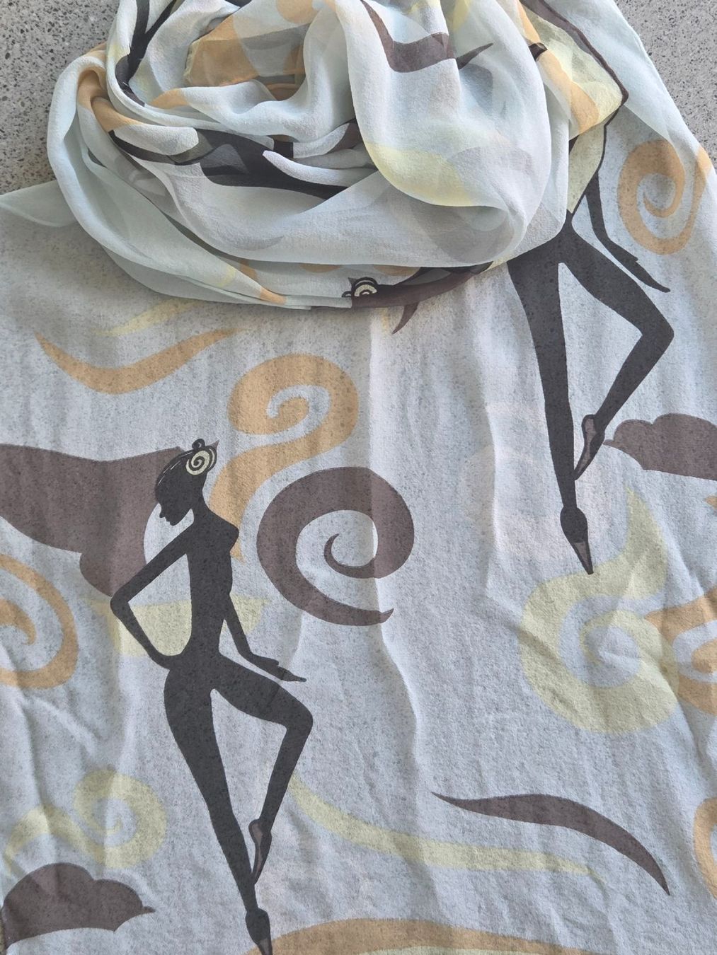 Foulards & écharpes: Seidenschal 40 x 170 cm – Neuf avec emballage d'origine à Frauenfeld par Schenken-mit-Herz 1