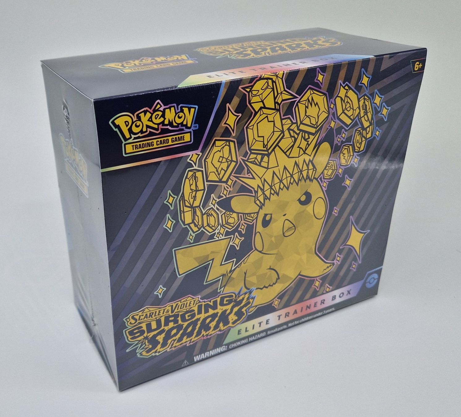 Pokémon Sammelbilder & Trading cards: Pokémon - SV08 / Surging Sparks ETB / EN – Neu und originalverpackt aus Niederglatt ZH von  2