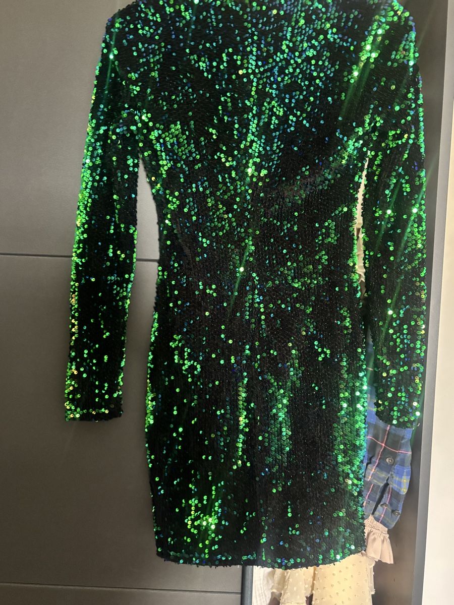 Vestiti: helles Kleid mit Pailletten – Usato da Zell LU venduto da AliAli24 2