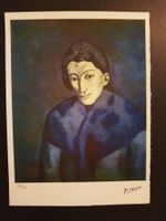 Pablo Picasso – "Frau mit Schal" – Lithographie 48/250