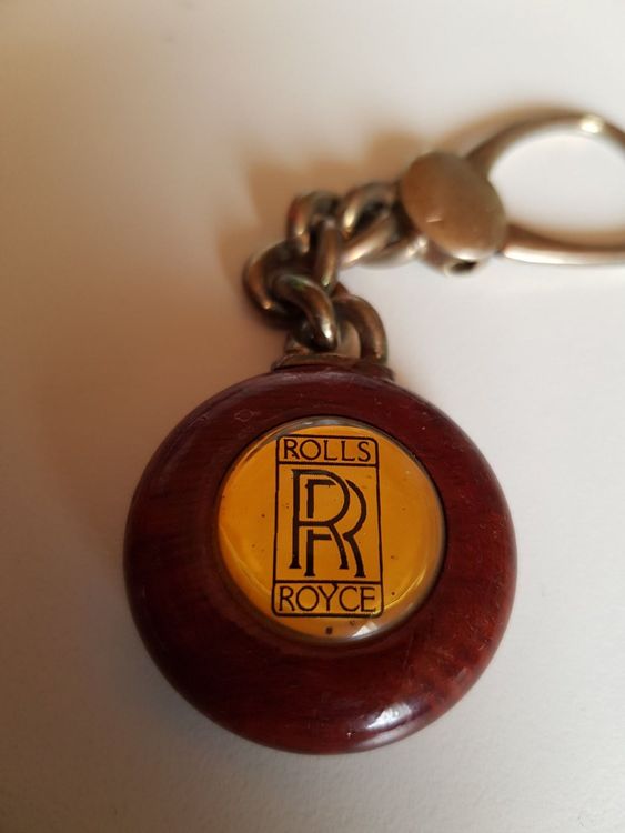 Rolls Royce Logo Schlüsselanhänger - Auto Schlüsselbund Mit Markenemblem