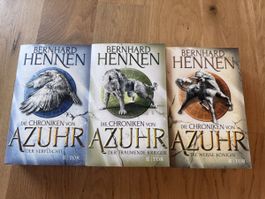 Bernhard Hennen Die Chroniken von Azuhr 3 Bände Set