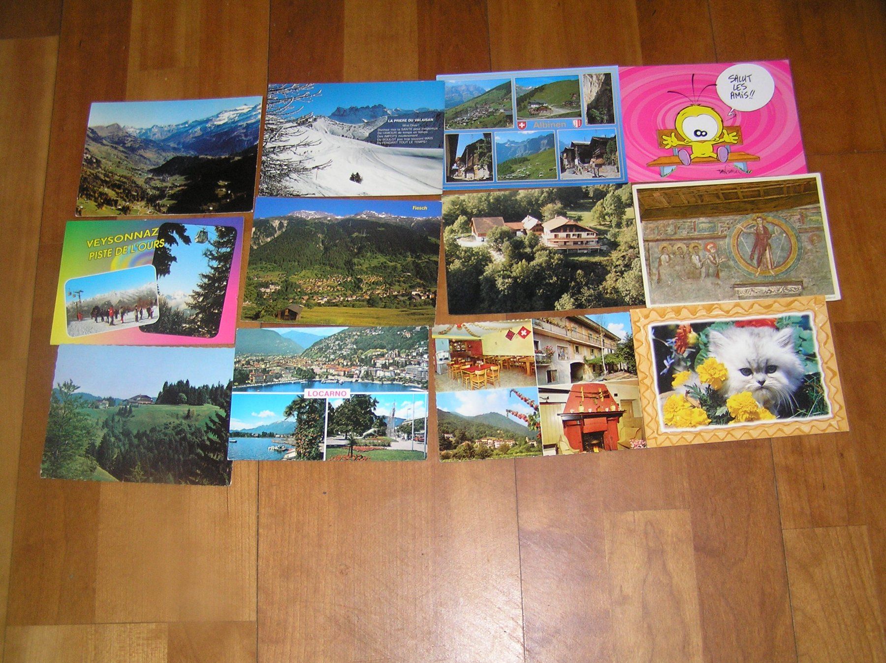 Cartoline postali: 90 Diverse Karten Schweiz – Usato da Lumbrein venduto da made02 3