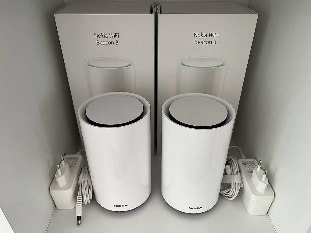 Nokia Modem & Router: Nokia WiFi Beacon 3 - Mesh-WLAN Router/Repeater – Usato da Schellenberg venduto da Klebi13 1