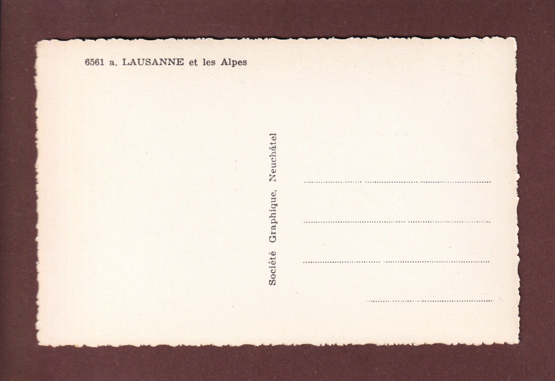Cartoline postali: LAUSANNE et les Alpes – Usato da Pully venduto da nicecards 1
