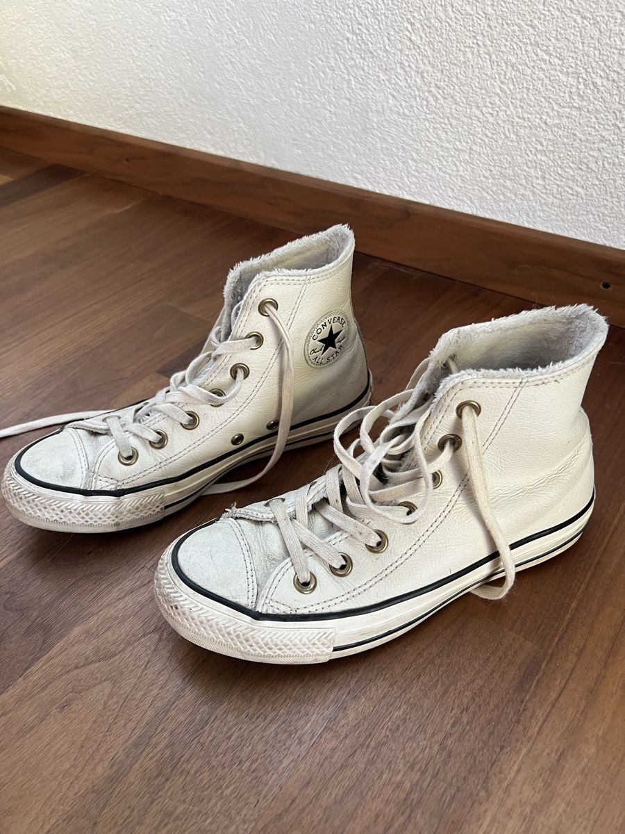 Converse Scarpe da uomo: Converses blanches – Usato da Saignelégier venduto da froglover16