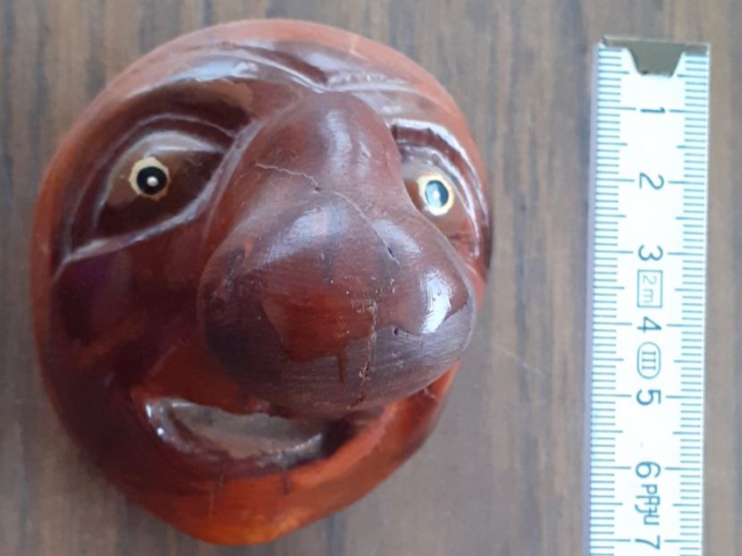 Sculture & Statue: Holzfigur geschnitzt Humor "grosse Nase" – Usato da Mörschwil venduto da antiksalon 8