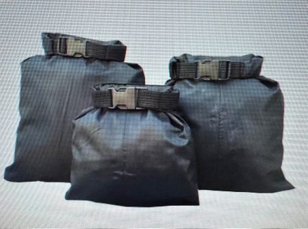 3 x DRY BAG wasserdichte Tasche  Wurfsack SET  Schwimmhilfe