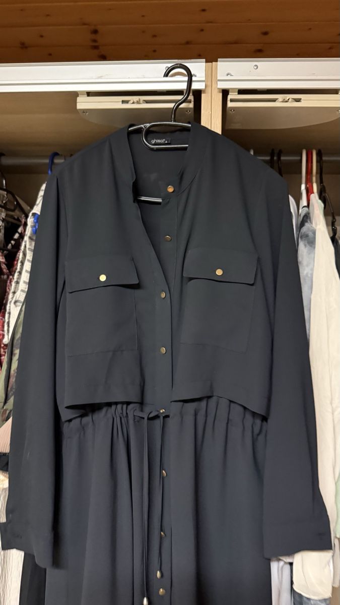 Kleider: Langes Blusenkleid/Tunikakleid gr M – Neu (gemäss Beschreibung) aus Haslen GL von rana04 1