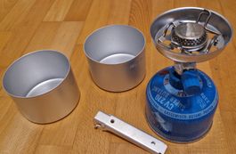 Campingaz Globe Trotter 270 Trekking-Kocher m. 2 Töpfen