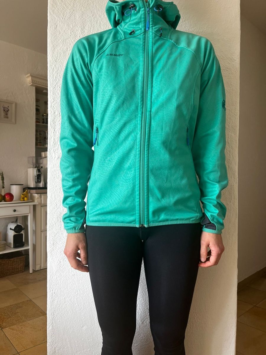 Mammut Giacche: Mammut Softshell Jacke türkis Grösse S – Usato da Zürich venduto da lisafiona 1
