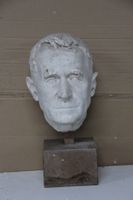Gipsportrait von XY von Franco Annoni