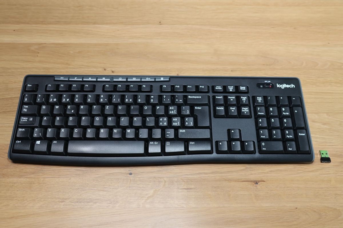 Logitech Tastiere: Logitech kabellose Tastatur K270 – Usato da St. Gallen venduto da UsDeSchwiz