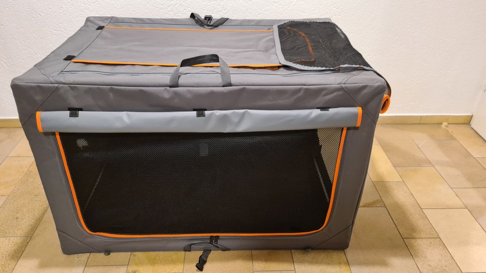 Hundekäfig Abdeckung Hundebox-Abdeckung, Schalldicht, Wasserdicht, Haustierhütten-Abdeckungen, Hundebox-Abdeckung, Faltbar, Privatsphäre, Hundebox-Abdeckungen, Winddicht, Sicher Für Hunde, Einfach Zu Bedienen Un Winterschutz Für Hasenstall