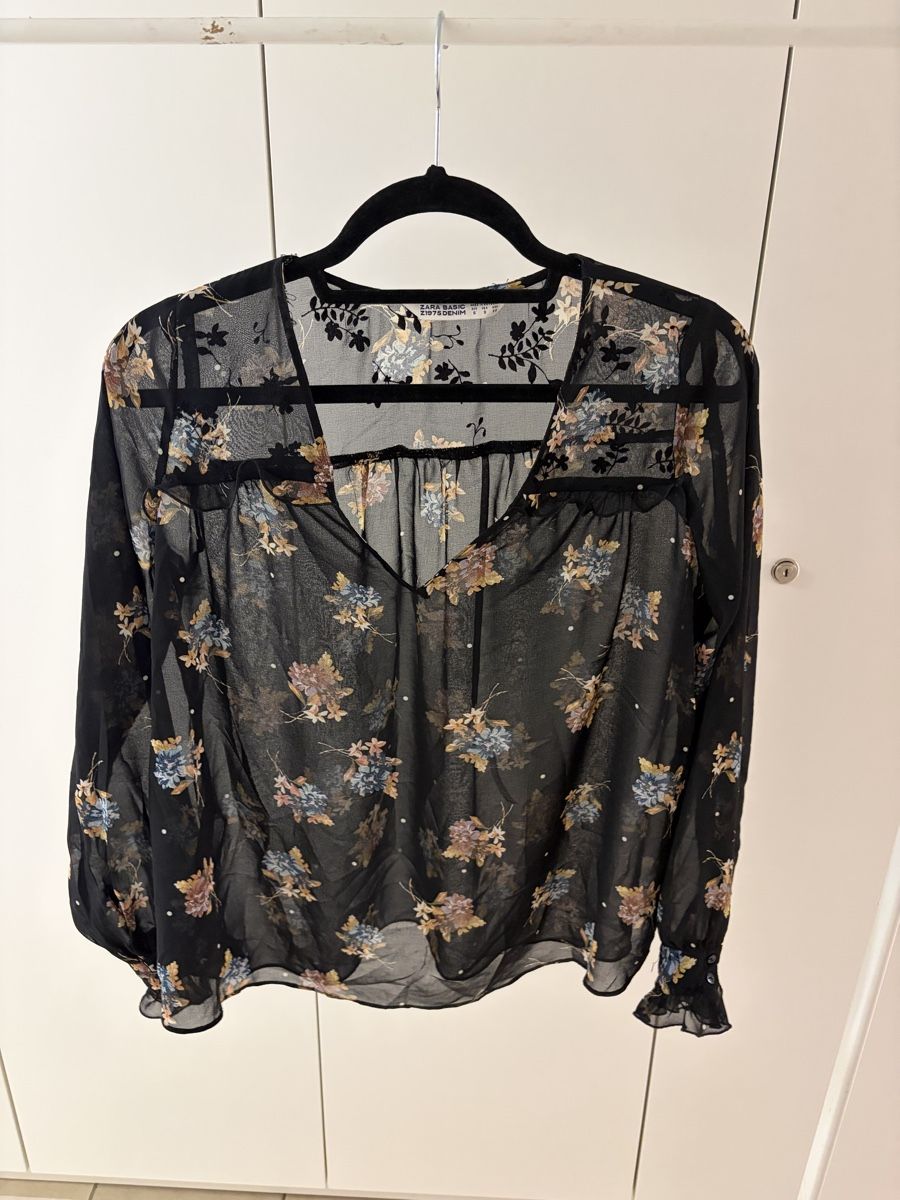 Zara Blusen: Transparente Bluse Zara – Gebraucht aus Zürich von malo_8