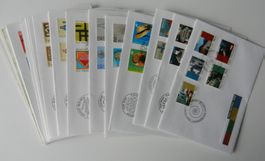 FDC PP 1962 bis 1998 , 36 Stck.