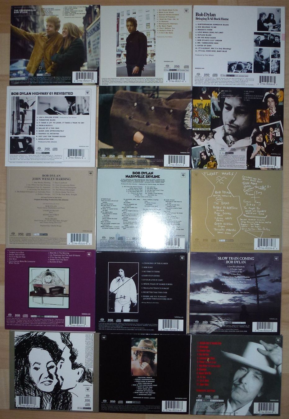 CD: SACD Box von Bob Dylan 16 SACD fabrikneu – Nuovo (secondo la descrizione) da Wil SG venduto da Solpol 1