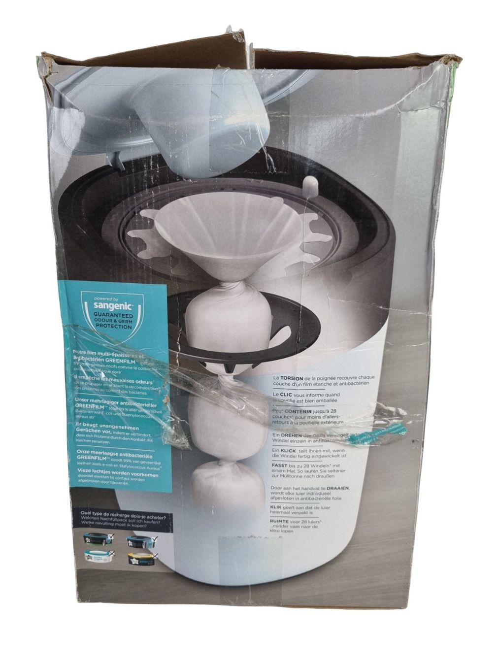 Tommee Tippee Cestini per rifiuti: TOMMEETIPPEE Windeleimer – Nuovo (secondo la descrizione) da Wangen b. Olten venduto da Restwert_Wangen 4
