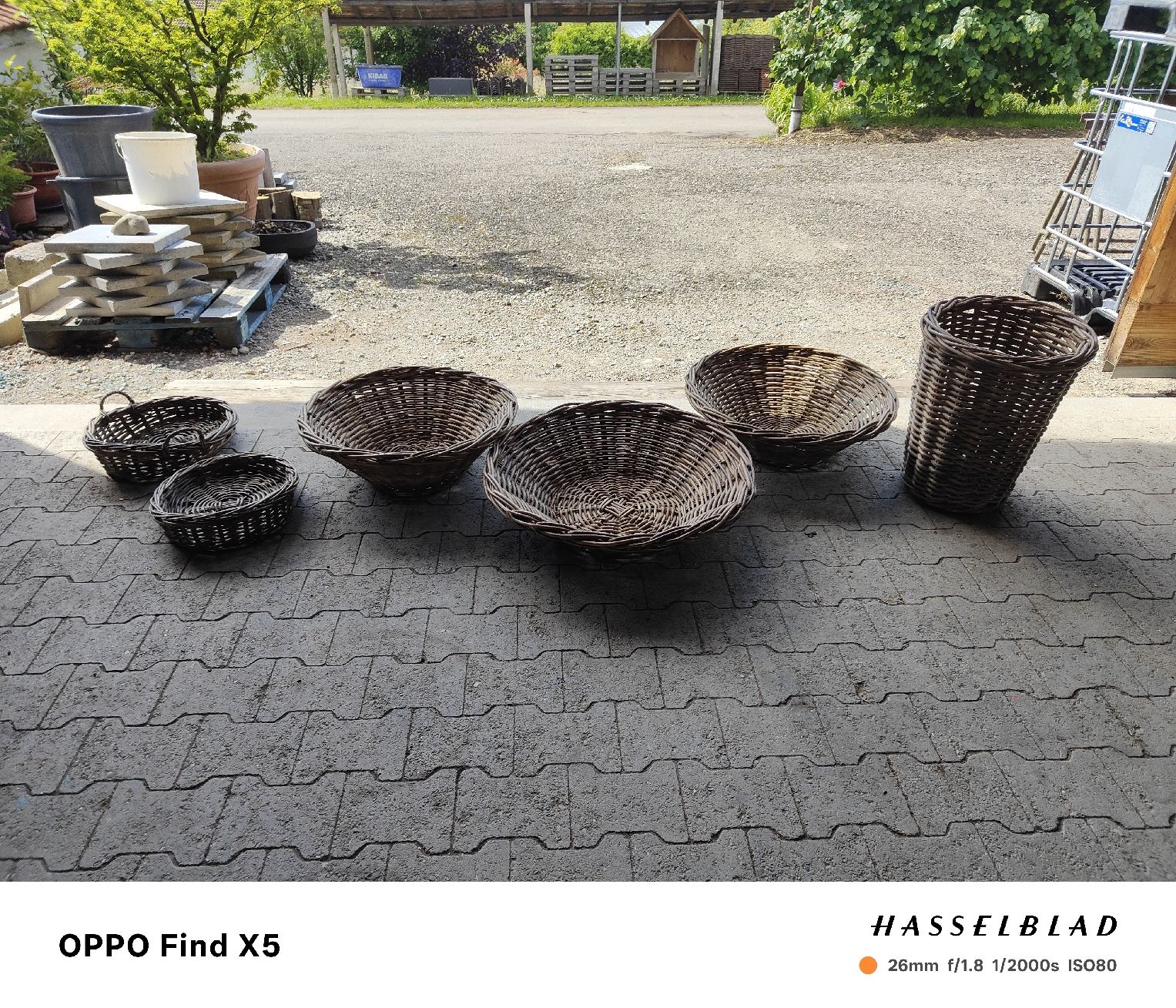 Tutte le decorazioni: Geflochtene Körbe 6 Stück – Usato da Buchs ZH venduto da goldoni4 1